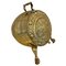 Antique Victorian Brass Log Bucket 1