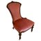 Antique Victorian Walnut Lady's Chair 1