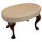 Antique Victorian Oval Stool, Image 1
