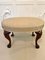 Antique Victorian Oval Stool 6