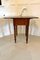 Small Antique Victorian Mahogany Table with 2 Drop Leaves 5