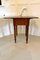 Small Antique Victorian Mahogany Table with 2 Drop Leaves, Image 5