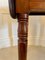 Small Antique Victorian Mahogany Table with 2 Drop Leaves 9