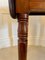 Small Antique Victorian Mahogany Table with 2 Drop Leaves, Image 9