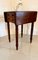 Small Antique Victorian Mahogany Table with 2 Drop Leaves 7