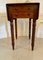 Small Antique Victorian Mahogany Table with 2 Drop Leaves 11