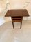 Petite Table Victorienne Antique en Acajou avec 2 Abattants 4