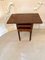 Small Antique Victorian Mahogany Table with 2 Drop Leaves 4