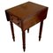 Small Antique Victorian Mahogany Table with 2 Drop Leaves 1