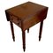 Small Antique Victorian Mahogany Table with 2 Drop Leaves, Image 1