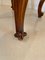 Antique Victorian Walnut Cabriole Leg Stool 7