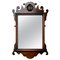 Antique Victorian Carved Mahogany Wall Mirror, Image 1