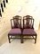 Antique Victorian Carved Mahogany Dining Chairs, Set of 4, Image 14