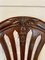 Antique Victorian Carved Mahogany Dining Chairs, Set of 4 4