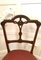 19th Century Victorian Walnut Dining Chairs, Set of 4, Image 7