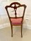 19th Century Victorian Walnut Dining Chairs, Set of 4 5