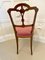 19th Century Victorian Walnut Dining Chairs, Set of 4, Image 5