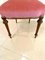 19th Century Victorian Walnut Dining Chairs, Set of 4 6