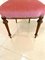 19th Century Victorian Walnut Dining Chairs, Set of 4, Image 6