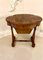 Antique Victorian Burr Walnut Inlaid Worktable 4