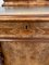 Antique Victorian Burr Walnut Inlaid Freestanding Davenport 5