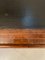 Silla Davenport victoriana antigua de madera nudosa de nogal, Imagen 11