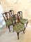 Antique Victorian French Carved Walnut Side Chairs, Set of 4 18
