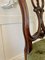 Antique Victorian French Carved Walnut Side Chairs, Set of 4 14