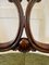 Antike viktorianische französische Beistellstühle aus geschnitztem Nussholz, 4er Set 17