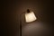 Lámpara de pie de latón y cuero de Falkenbergs Belysning, Sweden, años 60, Imagen 13