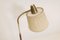 Lámpara de pie de latón y cuero de Falkenbergs Belysning, Sweden, años 60, Imagen 7