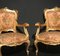 Italian 19th Century Gilt Living Room Suite with a Sofa and Armchairs, Set of 3 8