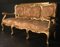 Italian 19th Century Gilt Living Room Suite with a Sofa and Armchairs, Set of 3, Image 6