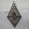 Mid-Century French Pyramid Geometric Floor and Table Lamp, Set of 2 7