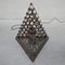 Mid-Century French Pyramid Geometric Floor and Table Lamp, Set of 2, Image 7