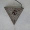 Lampadaire et Lampe de Bureau Pyramide Mid-Century, France, Set de 2 6