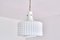 Swedish Modernist Studded Pendant Lamp in Opaline Glass from Orrefors, 1950s 8