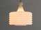 Swedish Modernist Studded Pendant Lamp in Opaline Glass from Orrefors, 1950s, Image 6