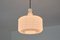 Swedish Modernist Studded Pendant Lamp in Opaline Glass from Orrefors, 1950s, Image 5