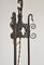 20th Century Cast Iron Black Medieval Gothic Banqueting Chandelier, Image 12