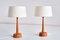 Table Lamps in Teak from Tranås Stilarmatur, Sweden, 1960s, Set of 2 3