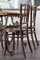 Antique Bullwood Chairs from Fischel, Set of 4 12