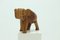 Large Carved Teak Elephant, 1970s, Image 2