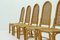 Bamboo and Webbing Dining Chairs, 1970s, Set of 6 6