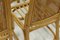 Bamboo and Webbing Dining Chairs, 1970s, Set of 6 4
