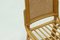 Bamboo and Webbing Dining Chairs, 1970s, Set of 6 2