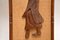 Decorazione da parete in legno di noce intagliato, anni '60, set di 2, Immagine 10