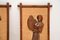 Decorative Carved Walnut Reliefs Wall Art, 1960s, Set of 2, Image 5