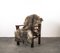 Pinewood Armchair with Fur in the Style of Adolf Loos, 1930s, Image 41