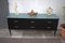 Mid-Century Italian Sideboard in Black & Gold, Image 8